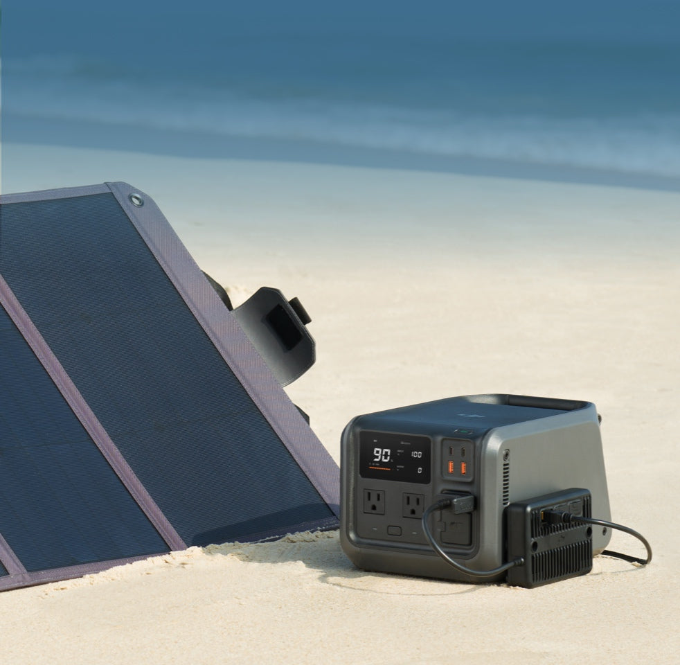 DJI Power 500 Portable Power Station 512Wh Black - Solar Charging