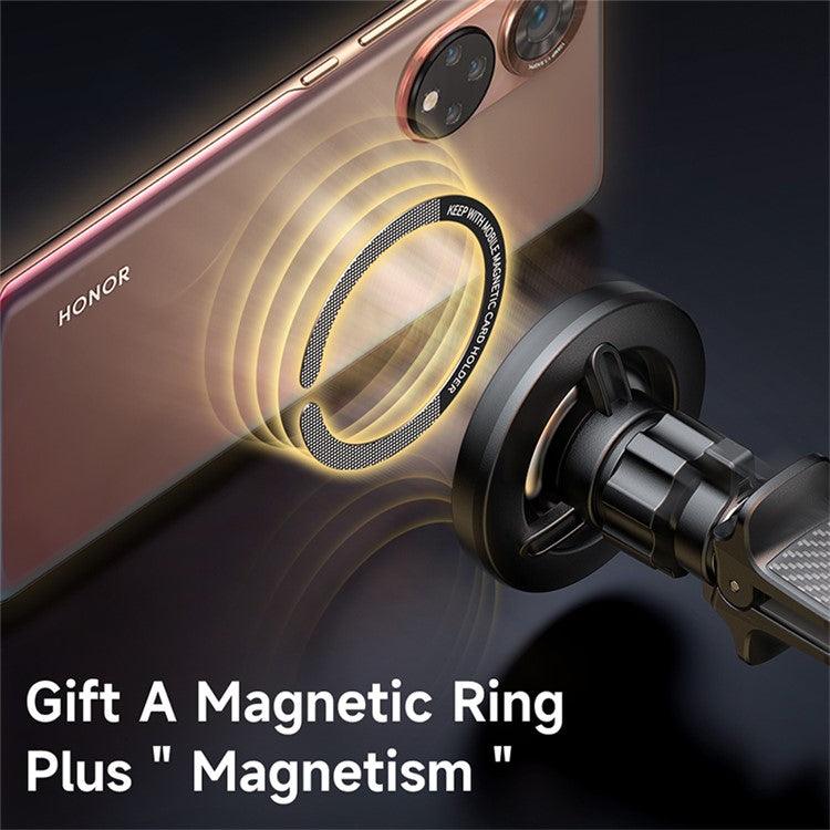 Mcdodo Magnetic Car Mount Secure Hold & 360° Rotation - Black