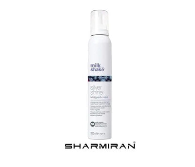 Milk Shake Silver Shine Leave-In Foam Cream 200ml for Blonde Hair