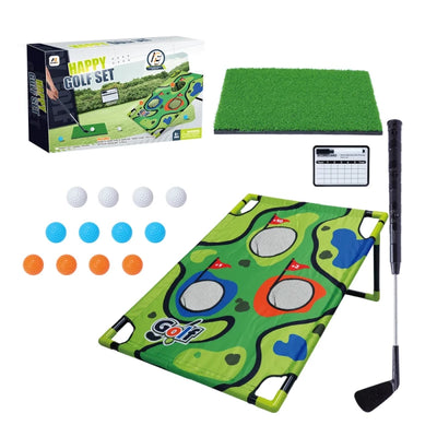 Aojie Sport Kids Golf Game Set – Adjustable Club & 12 Balls