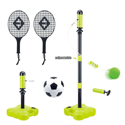 Aojie Sport 2-in-1 Tetherball Set for Kids – Durable Plastic