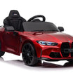 BMW M4 Licensed Kids Ride-On Car – 12V10Ah, Dual 390 Motors
