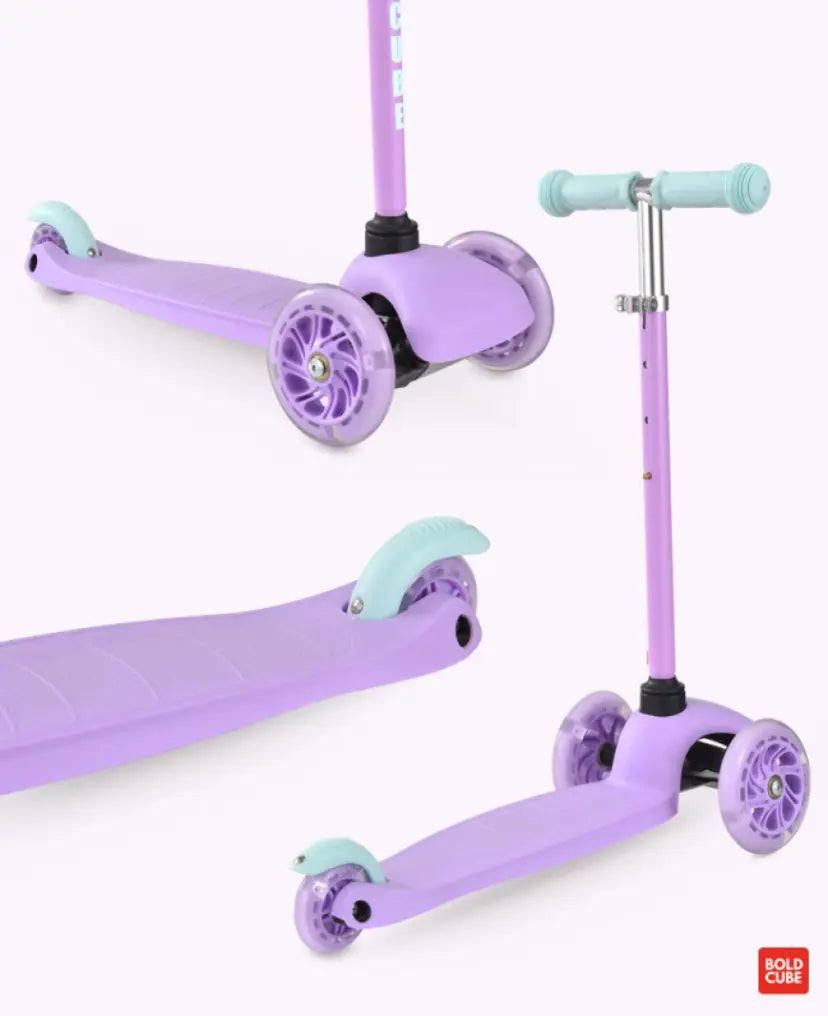 Bold Cube Teeny Three-Wheel Scooter – Lilac