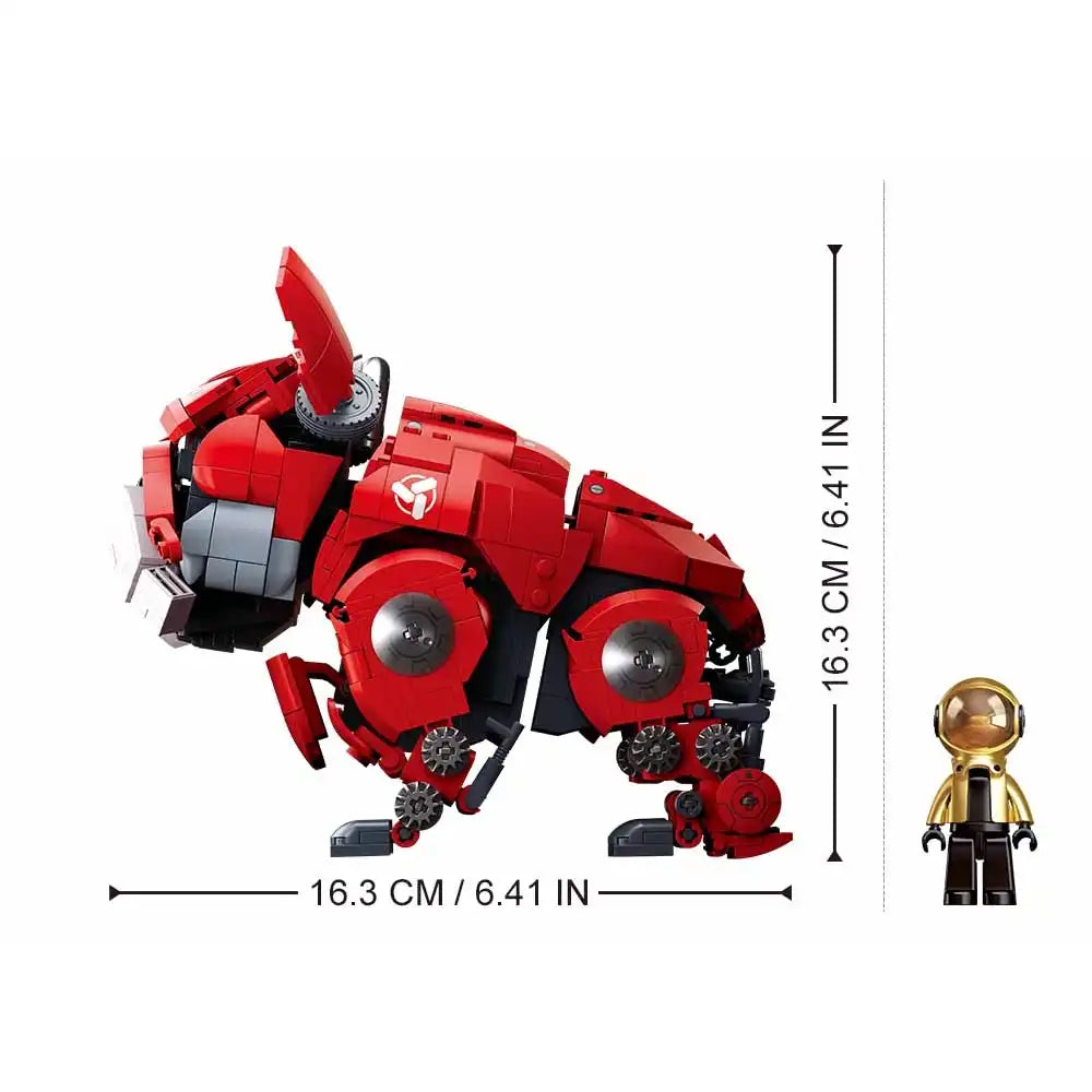 Sluban - Pleyerid Red Mechanical Bulldog 890 Pieces - M38-B1112A
