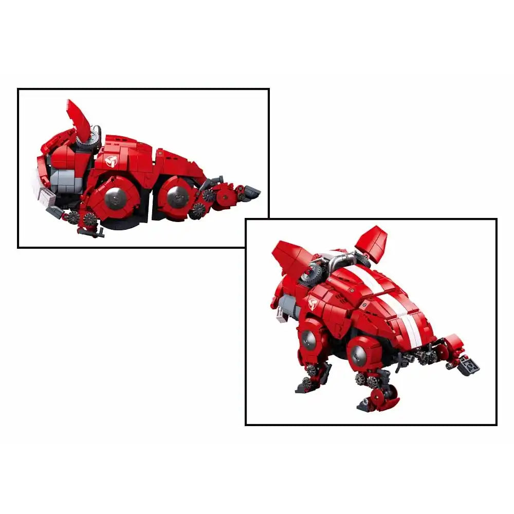 Sluban - Pleyerid Red Mechanical Bulldog 890 Pieces - M38-B1112A