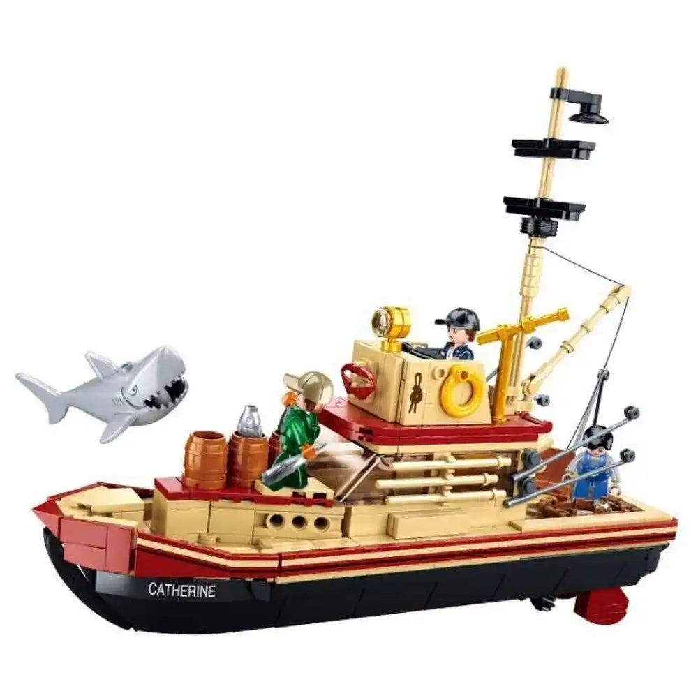 Sluban Catherine Fishing Boat M38-B1118 - 592 Piece Building Set