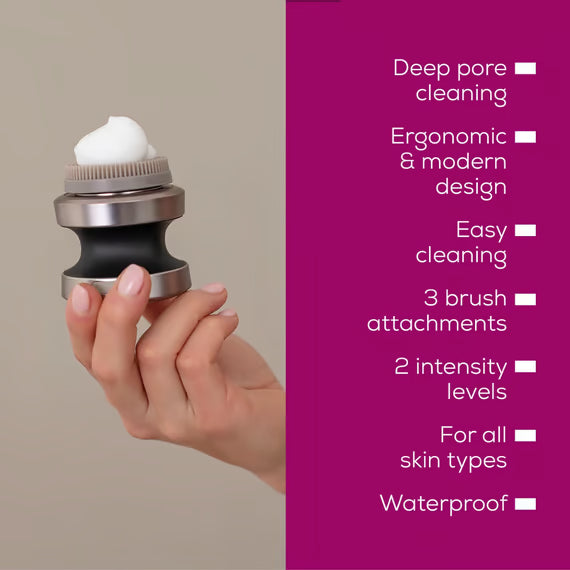 Beurer  Facial Cleansing Brush - Waterproof Dual Rotating Brush