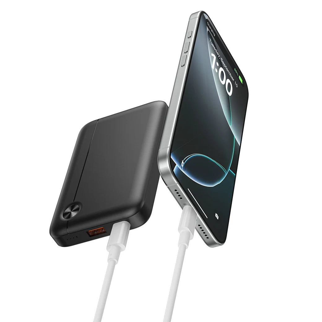 WiWU 10000mAh PD+QC Slim Power Bank | Fast USB-C Charger