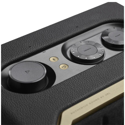 JBL Authentics 500 Retro Bluetooth Speaker with Built-in Battery - Black