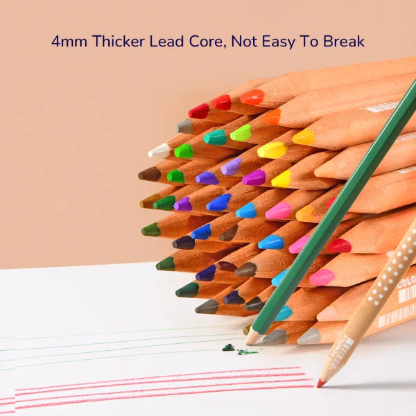 Mideer Vibrant Colored Pencils 24 Colors – Safe for Kids