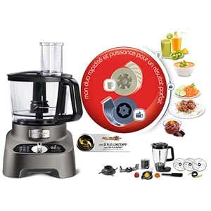 Moulinex Double Force 10 Accessories FP825E10 | 1000W, 31 Functions