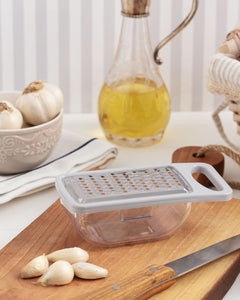 Garlic And Cheese Grater With Bowl - Madame Coco JO
