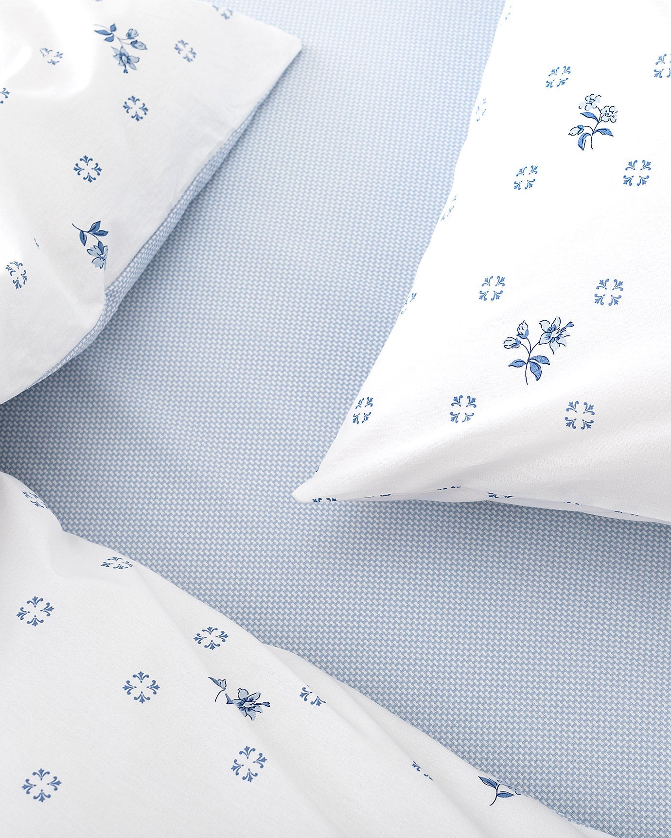 Dace King Size Fitted  Duvet Cover Set - Ranforce Patterned - Madame Coco JO
