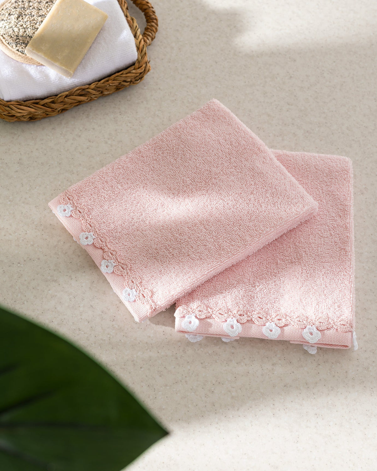 Jeanne 2 Pack Hand Towel - Madame Coco JO