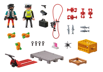 Playmobil Cargo Customs Check - Fun Role-Play Toy