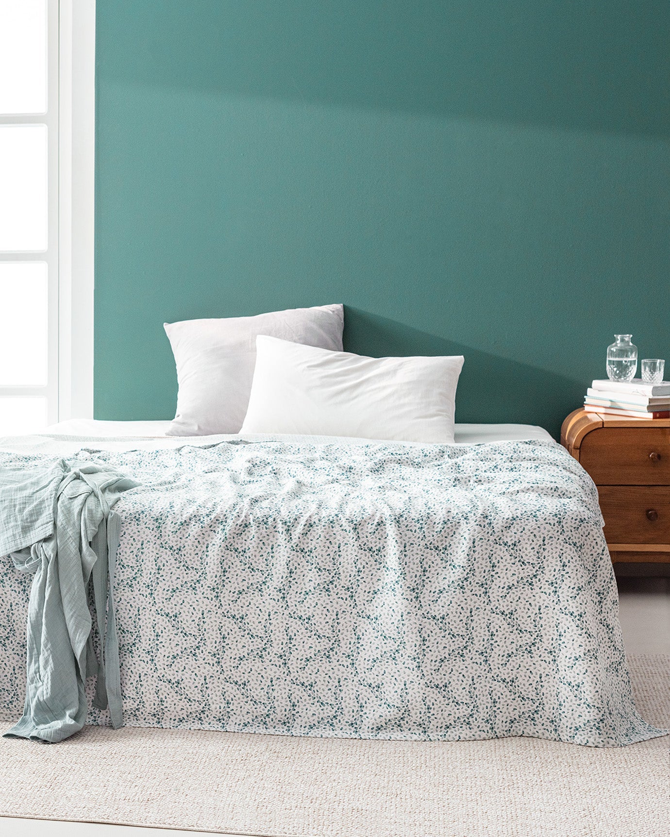 Octave Printed Double Size Pique - Madame Coco JO