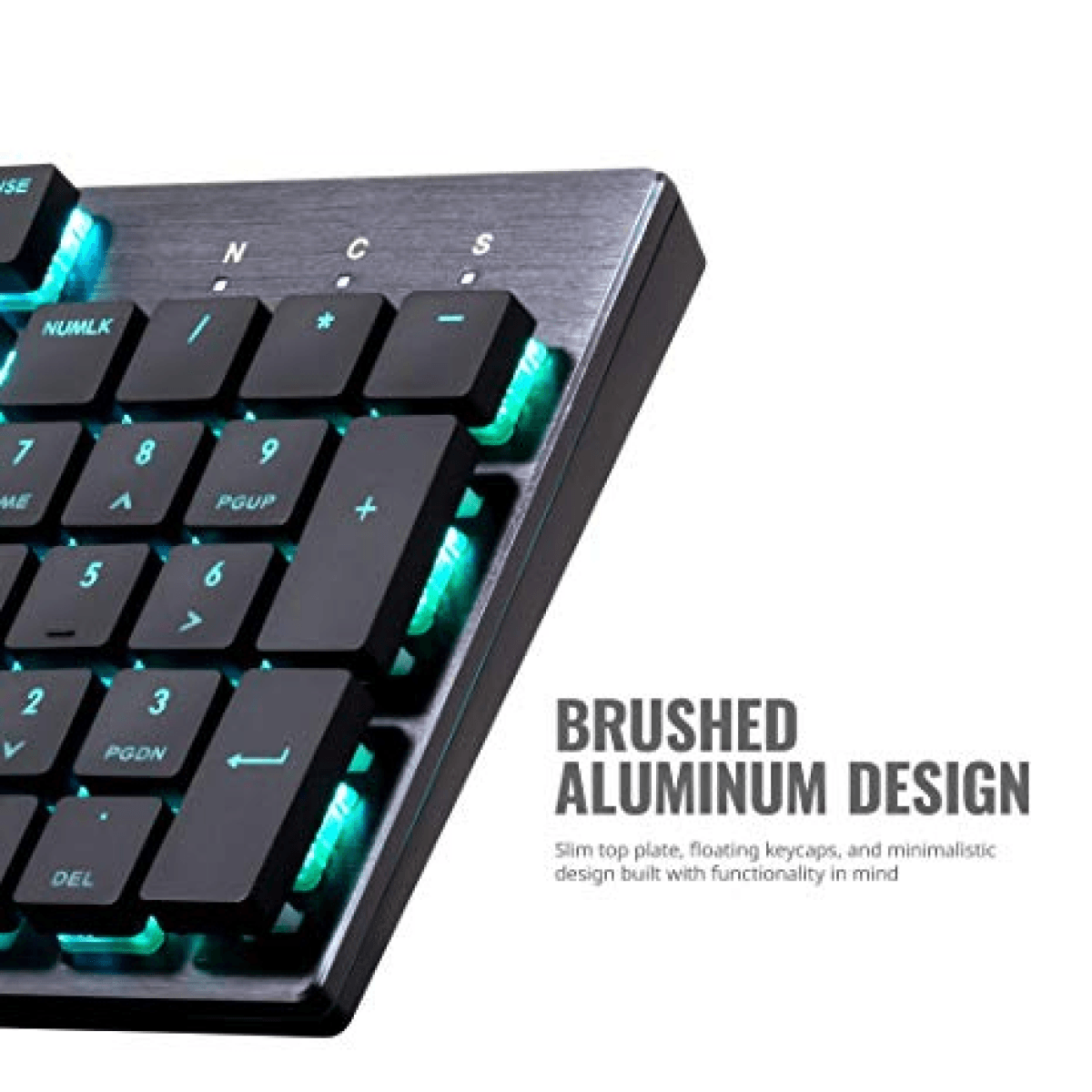 Cooler Master SK650 LOW PROFILE RGB Mechanical Gaming Keyboard (عربي)