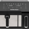 Hamilton Beach Dual Size 8.5L Digital Air Fryer / 5.3L and 3.2L capacity baskets-independently controlled / 1700watts