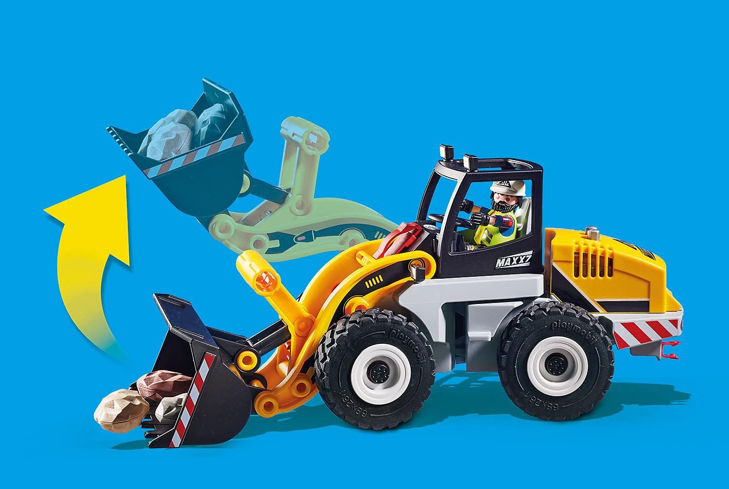 Playmobil Wheel Loader Toy for Kids