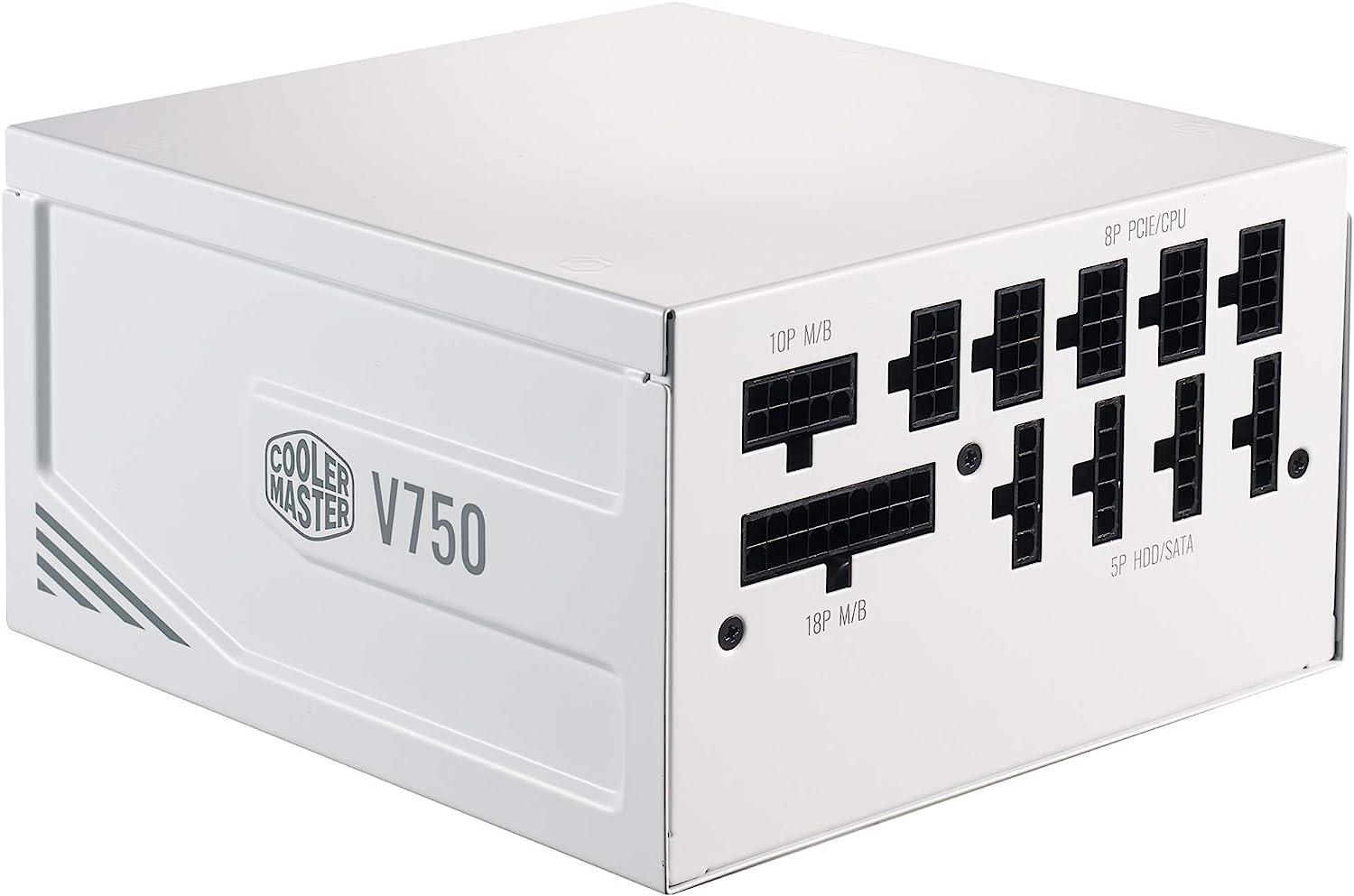 Cooler Master V750 Gold V2 Full Modular Power Supply, 750W, 80+ Gold Efficiency