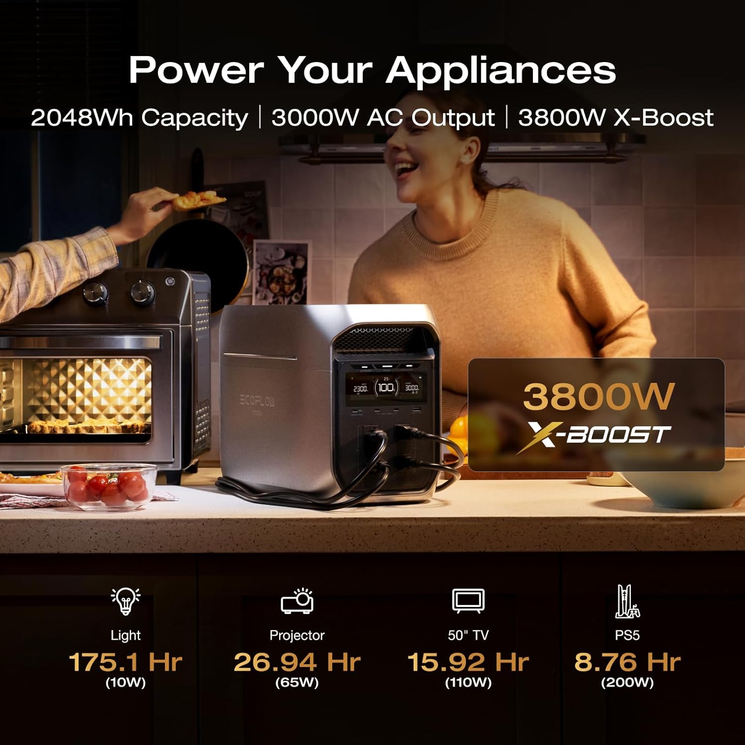 EcoFlow DELTA 3 MAX PLUS Power Station