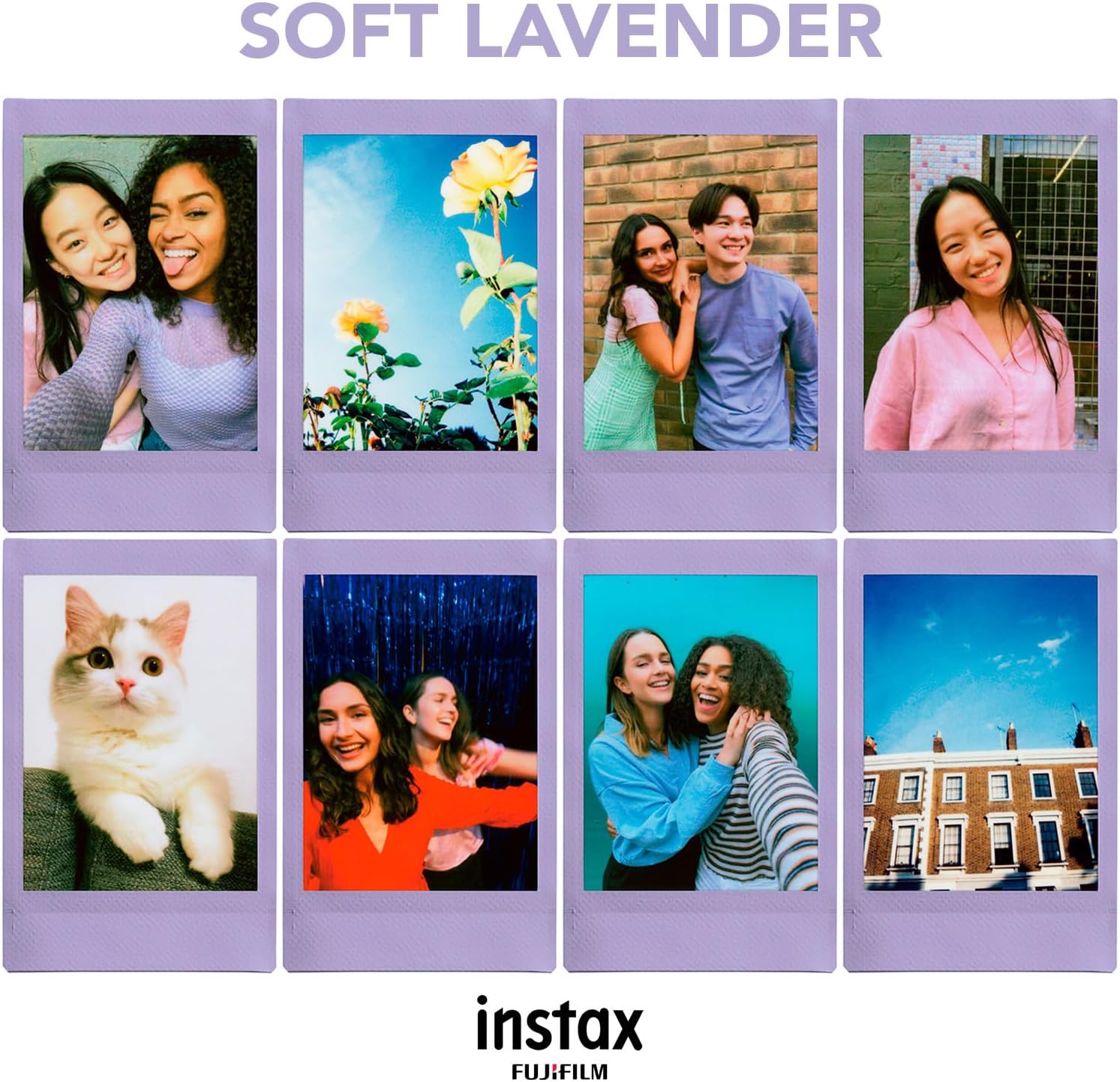 Fujifilm Instax Colorfilm Mini Soft Lavender - 10 Exposures