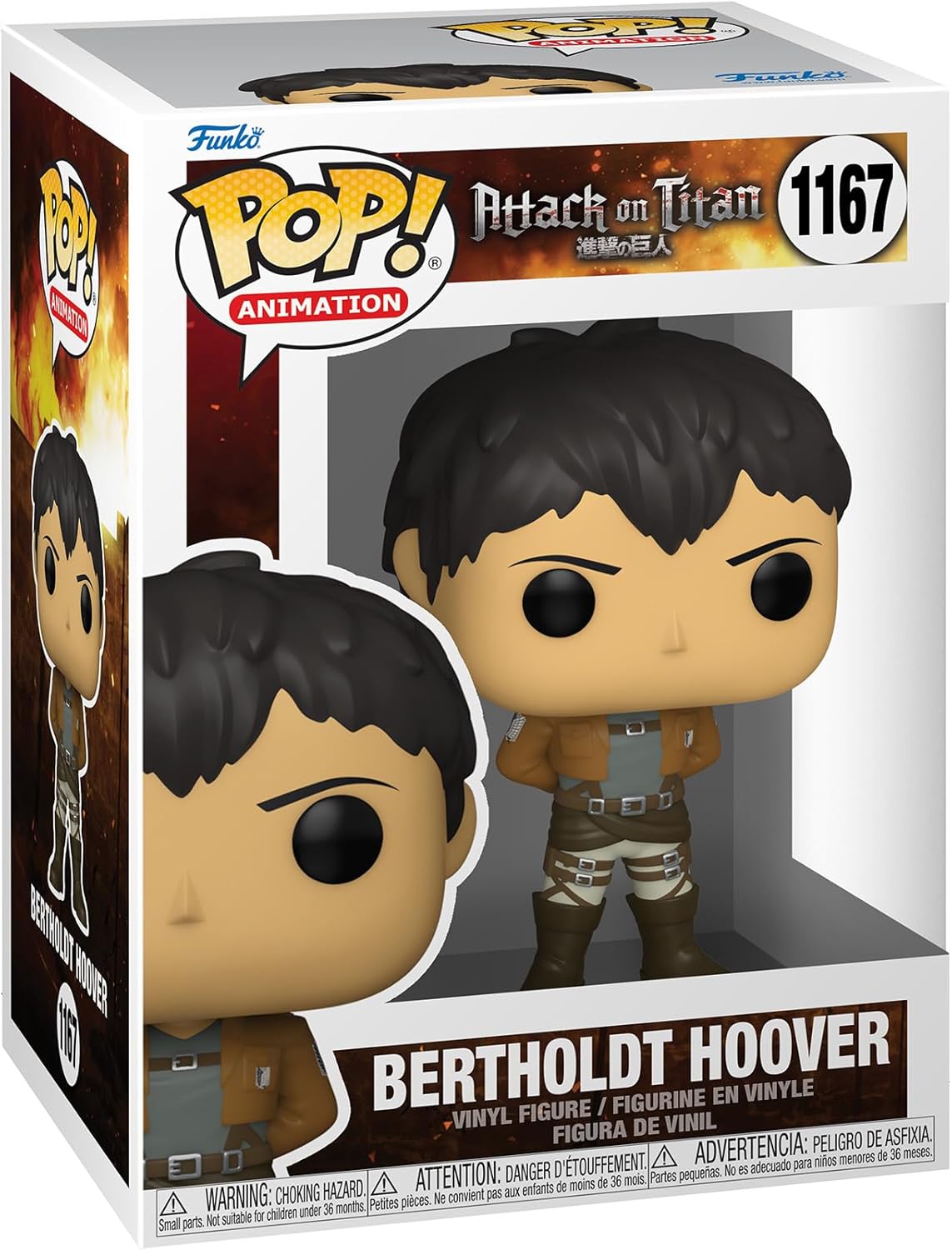 Funko Pop! Bertholdt Hoover - Attack on Titan Figure