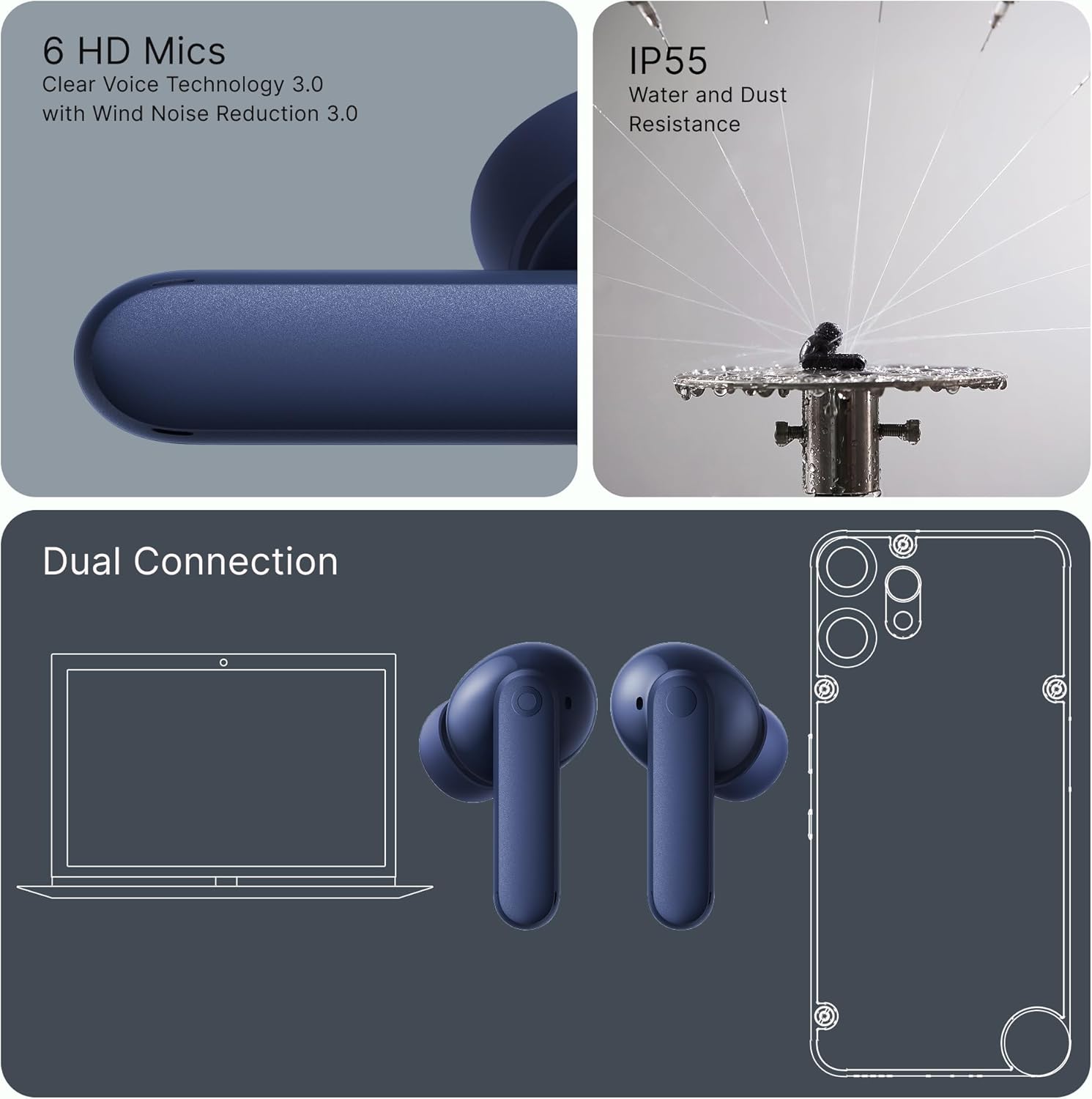 CMF Buds 2 Plus 2025 New Wireless Earbuds Adaptive Noise Cancelling