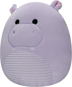 Squishmallows HANNA THE HIPPO Soft Plush Toy 7.5 Inches - Purple