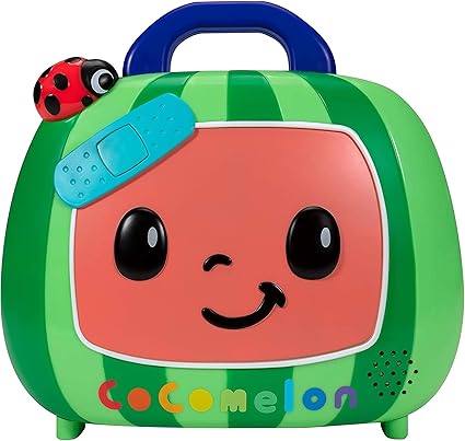 CoComelon Musical Checkup Case Doctor Roleplay Toy for Kids - Green