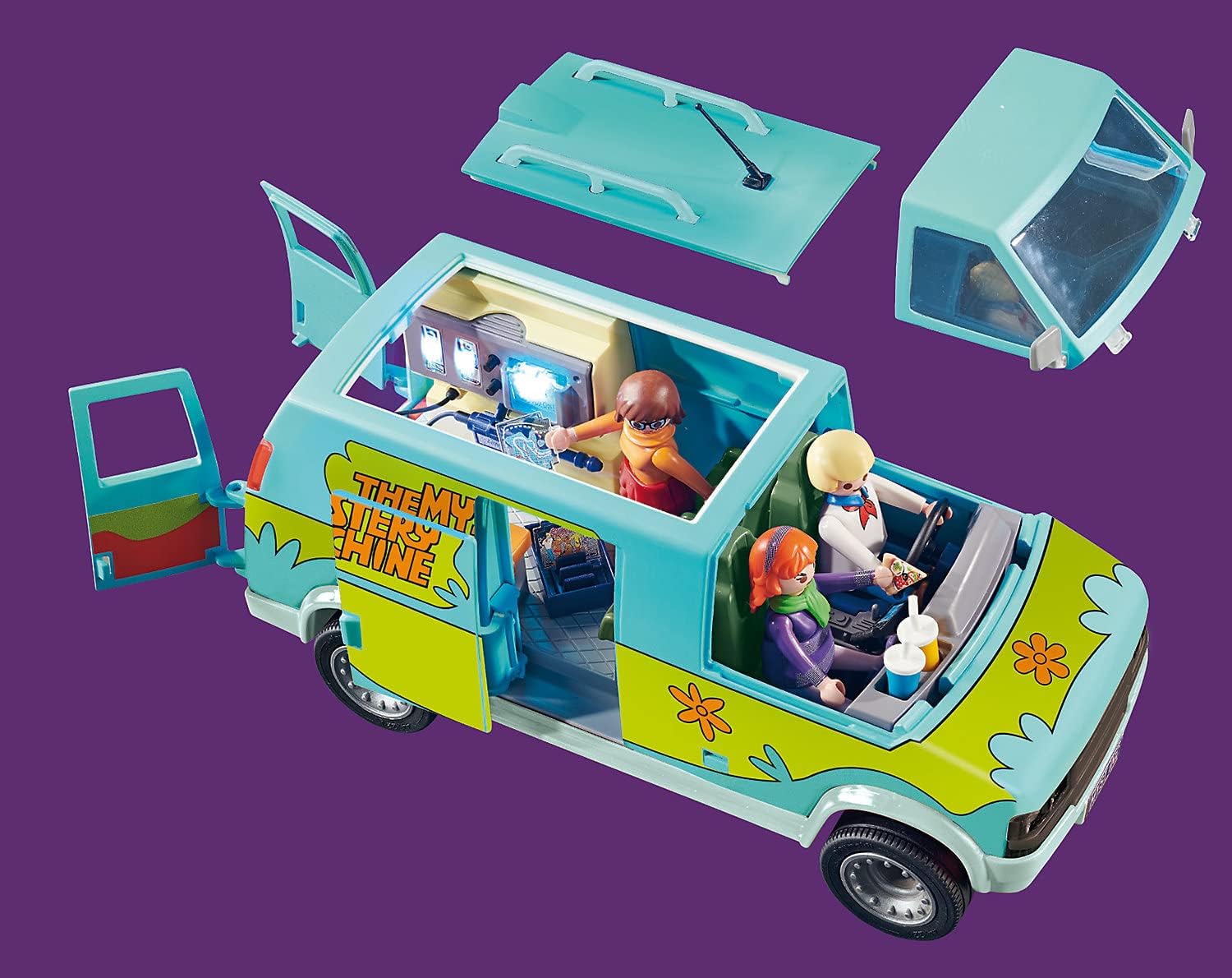 PLAYMOBIL Scooby-DOO Mystery Machine - Fun Playset for Kids