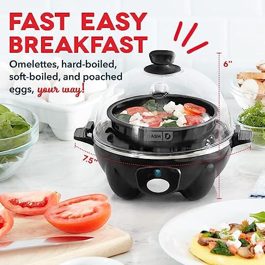 Dash RAPID EGG COOKER - BLACK