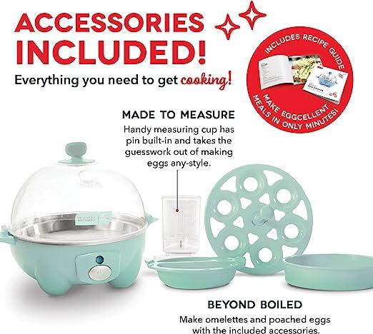 Dash RAPID EGG COOKER - AQUA