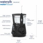 Waterpik Ultra Professional Water Flosser with 7 Tips and Advanced Pressure Control System – Black