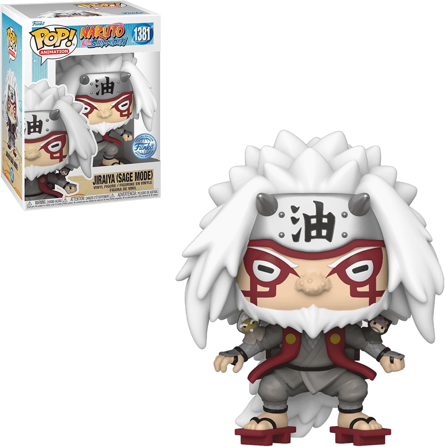 Jiraiya Sage Mode (Toad) Funko Pop! | Naruto Shippuden