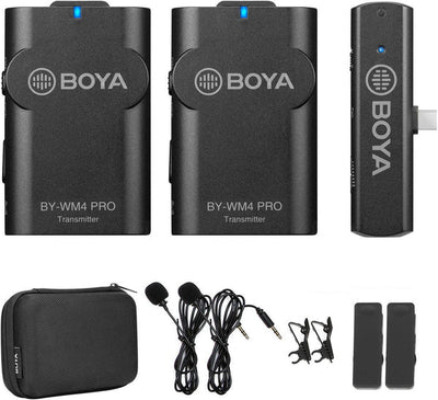 BOYA BY-WM4 Pro-K6 Wireless Mic for Android & Type-C