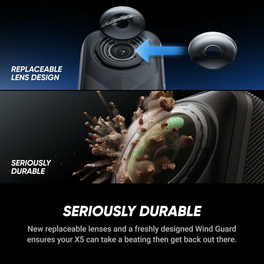Insta360 X5 8K 360° Waterproof Action Camera | Standard Kit