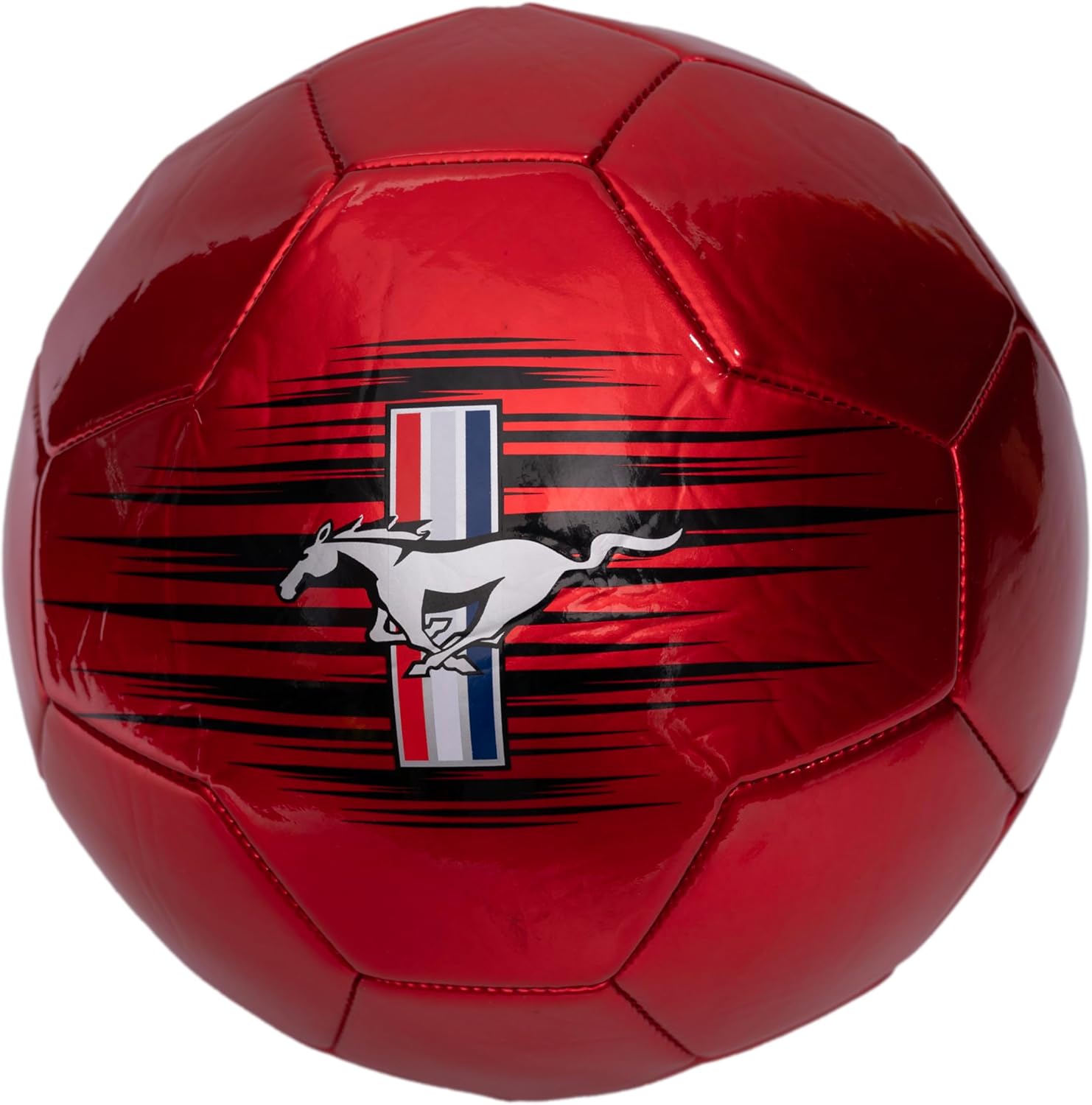 Mustang Football Red Metallic - Kids American Football Toy