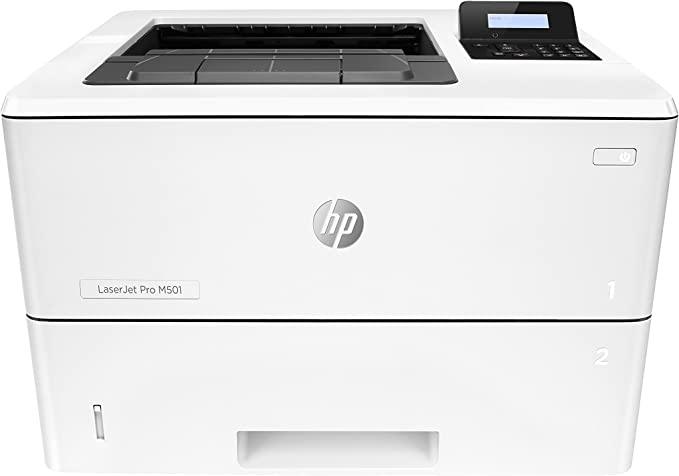 HP LaserJet Pro M501DN Duplex Network Mono Laser Printer - White