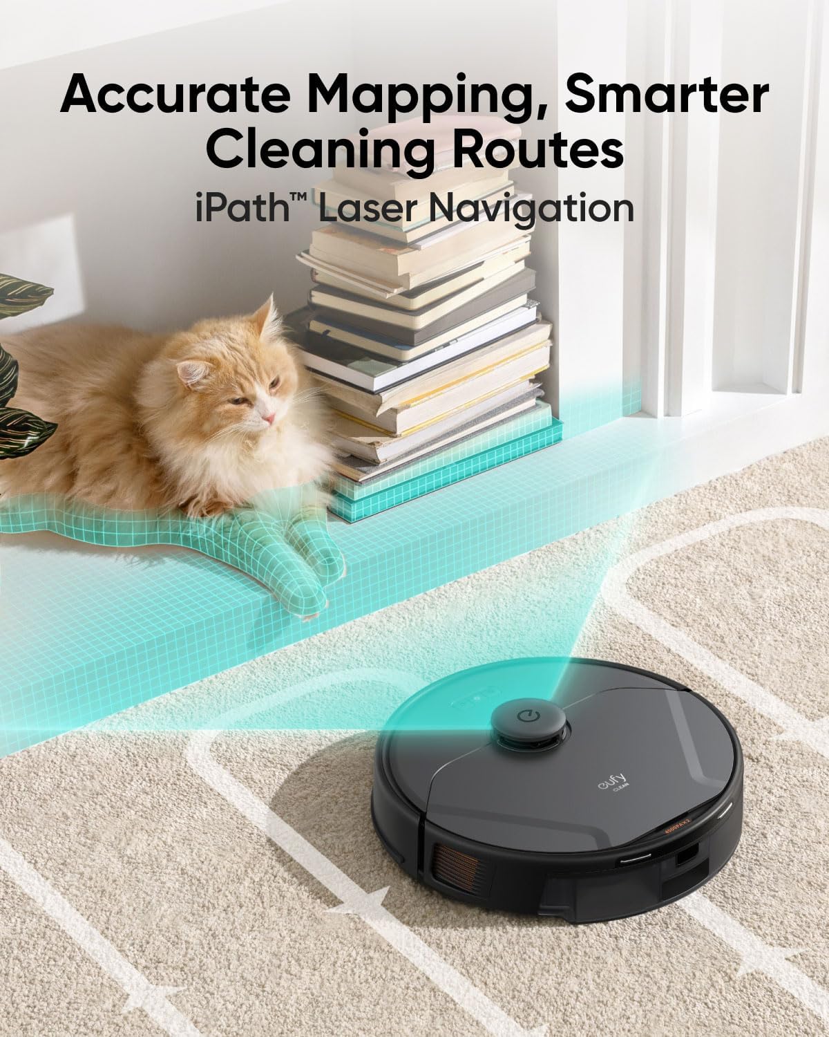 Anker Eufy Clean X8 Pro / Robot Vacuum Cleaner - Black