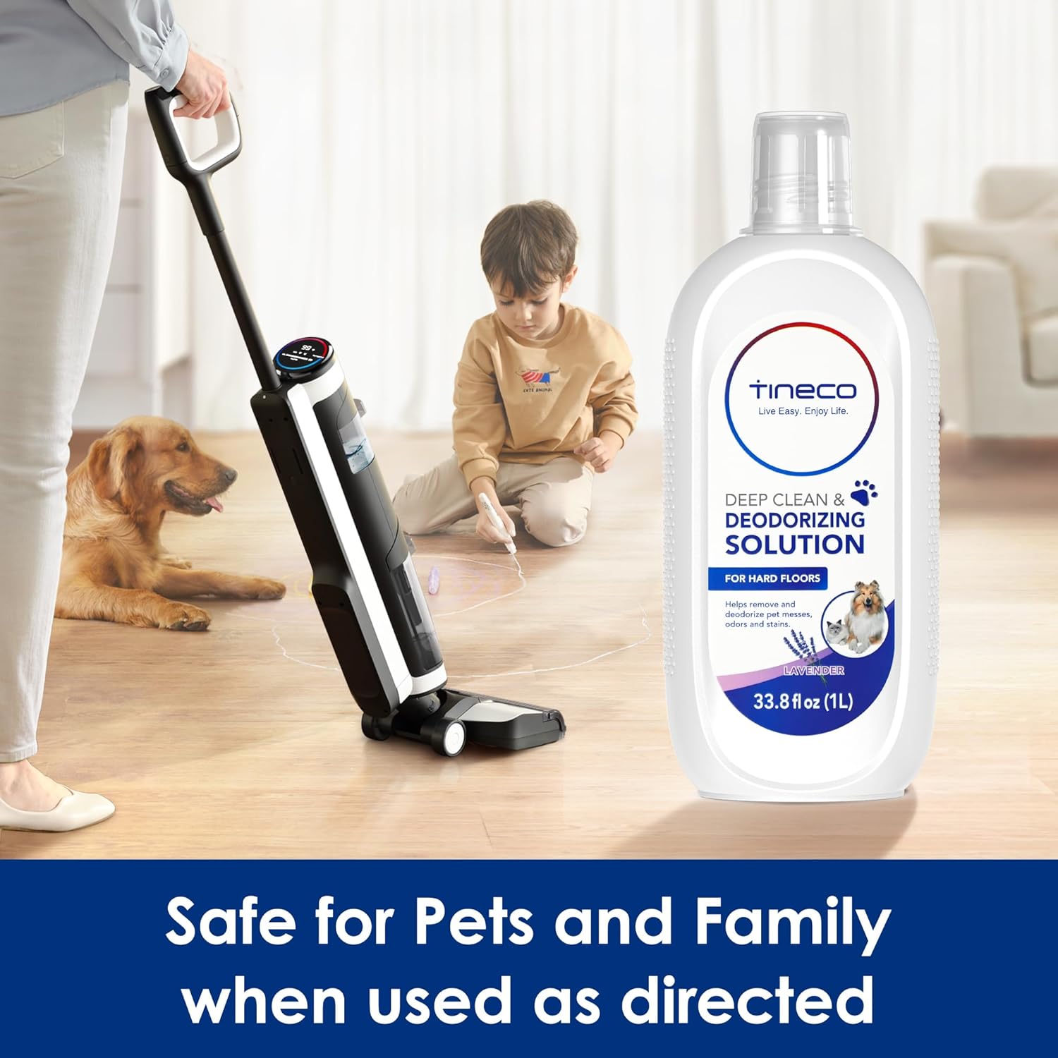 Tineco Floor Cleaning Solution - 1L Hard Floor Cleaner