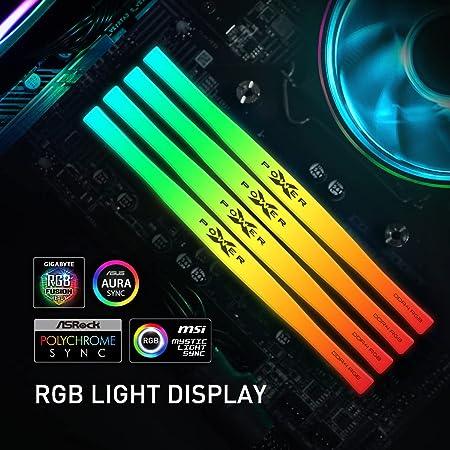 Silicon Power 8GB RGB Gaming RAM 3200MHz