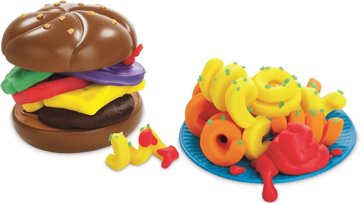 Hasbro Play-Doh Kitchen Creations Burger and Fries