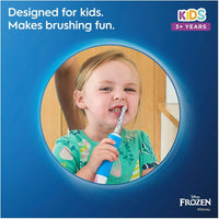 Oral-B Kids Electric Toothbrush Head with Frozen 2 Characters For Ages 3+ Pack of 4 Toothbrush Heads - White