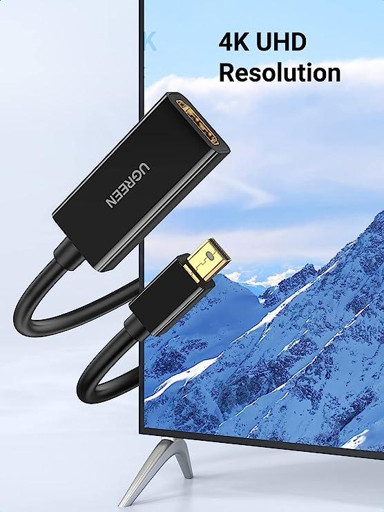 UGREEN Mini DP to HDMI Converter 4K (Black)