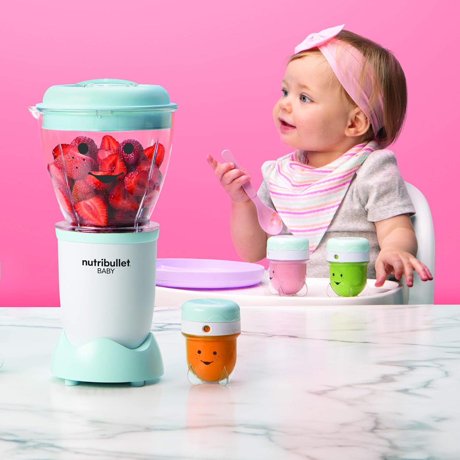 Nutribullet Baby 200W / 12Pcs - Blue