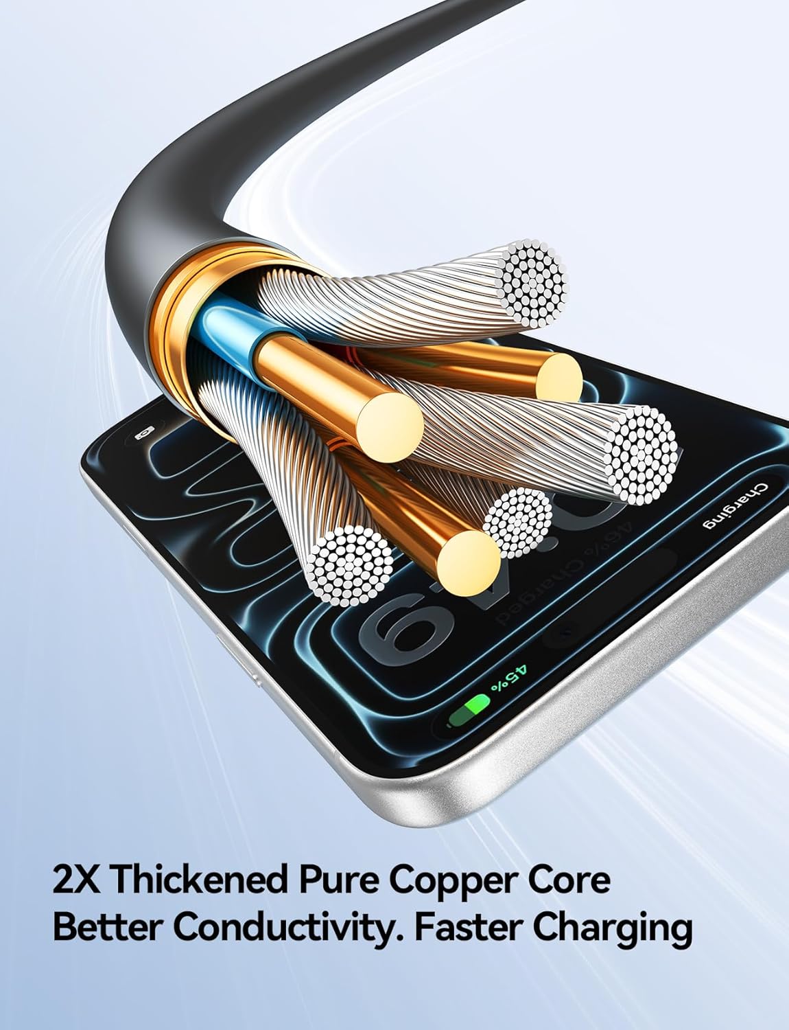 Joyroom S-A61 OmniGo Series 3.5A USB-A to Type-C, Lightning & Micro USB 3-in-1 Charging Cable – 1.2 m, Black | 12-Month Warranty