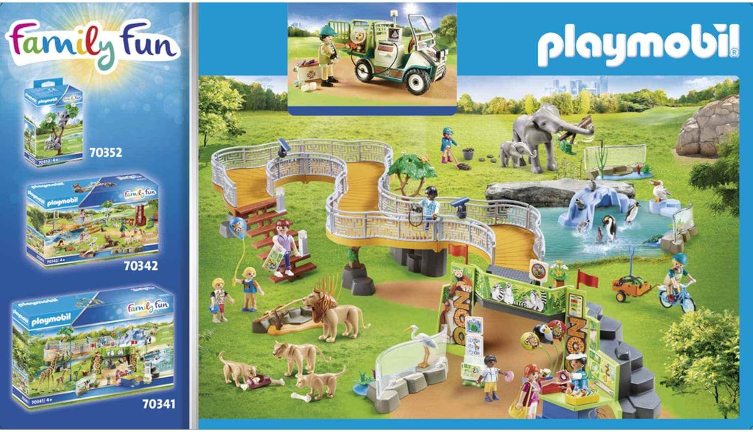 Playmobil Zoo Veterinarian with Medical Cart – Fun for Kids 4+