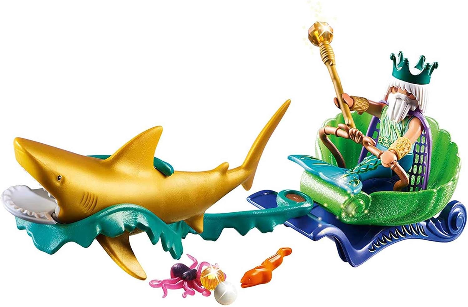 Playmobil Sea King with Shark Carriage - Adventure Awaits!