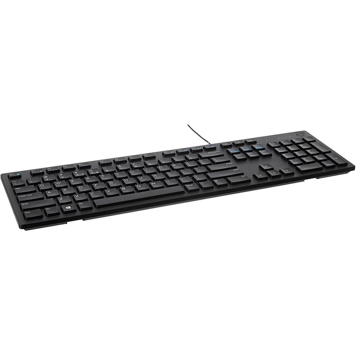 Dell Multimedia Keyboard-KB216 - US International (QWERTY) - Black